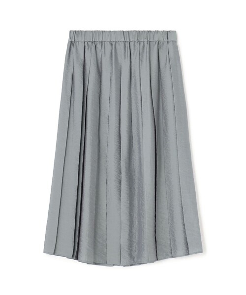 「BACCA」 プリーツスカート 36 ベージュ レディース_画像2