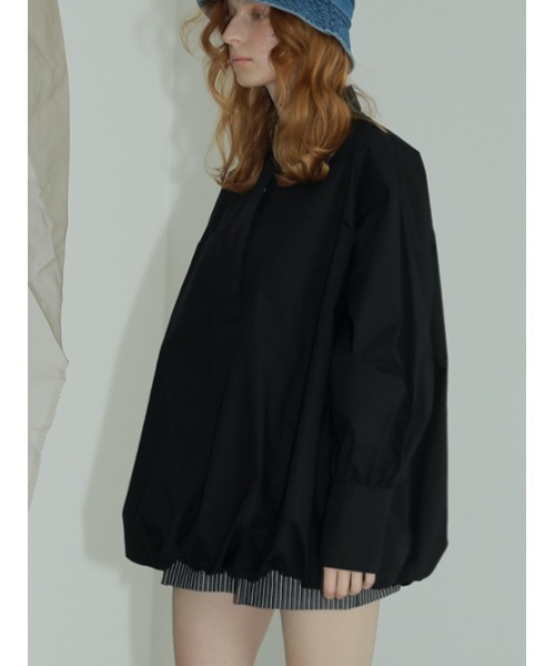 「AMAIL」 長袖ブラウス FREE ブラック レディース_画像7