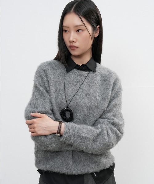 IENA ヘアリーニットプルオーバー IENA（イエナ）の「ヘアリーニットプルオーバー◇（ニット/セーター