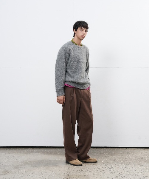 GENERAL IDEA ニット セーター 「GENERAL IDEA」ヘアリーニットプル