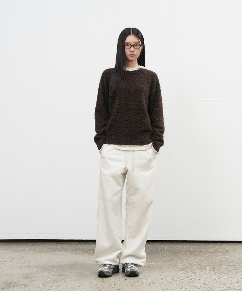 GENERAL IDEA ニット セーター 「GENERAL IDEA」ヘアリーニットプル