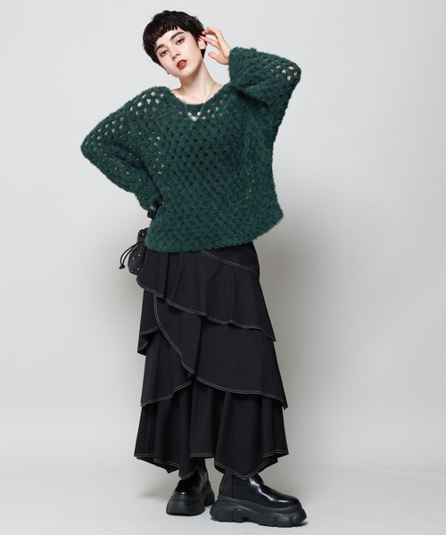 「PAGEBOY」 フレアスカート FREE ブラック レディース_画像4