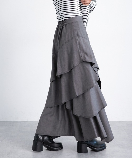 「PAGEBOY」 フレアスカート FREE ブラック レディース_画像6