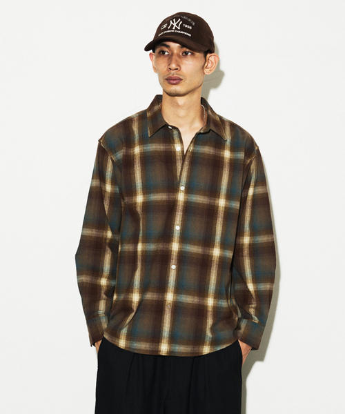 JOURNAL STANDARD（ジャーナルスタンダード） シャツ オンブレチェック