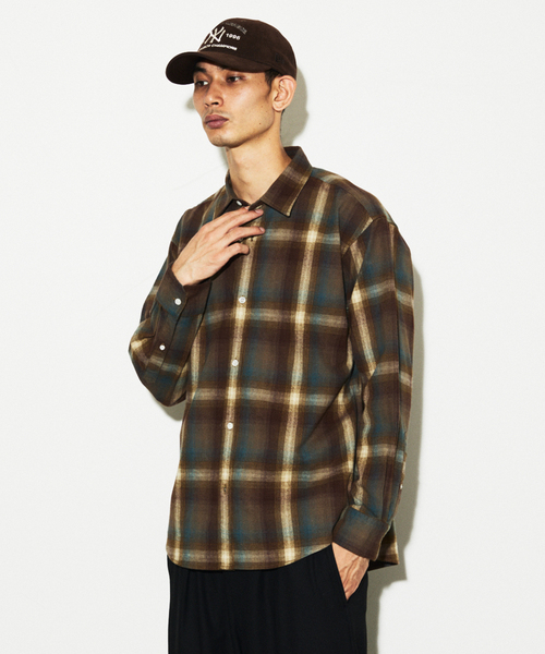 JOURNAL STANDARD（ジャーナルスタンダード） シャツ オンブレチェック