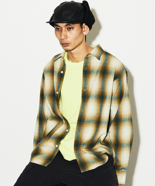 JOURNAL STANDARD（ジャーナルスタンダード） シャツ オンブレチェック