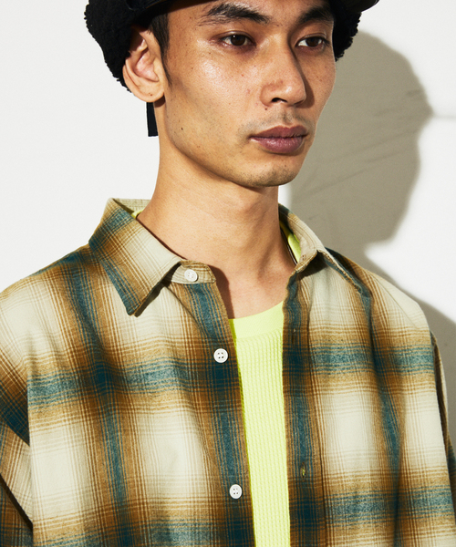 JOURNAL STANDARD（ジャーナルスタンダード） シャツ オンブレチェック