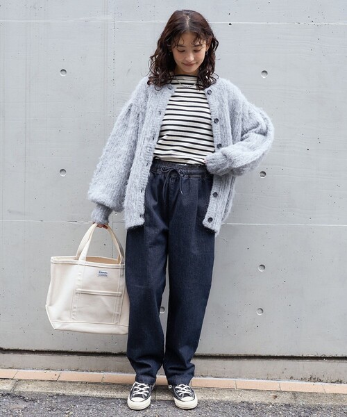 「FREAK'S STORE」 デニムパンツ X-SMALL ネイビー レディース_画像2