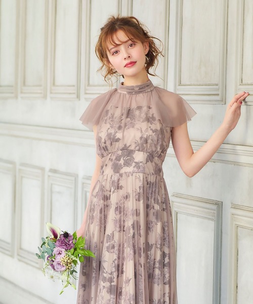 「GIRL」 ノースリーブワンピース M ピンク レディースの画像