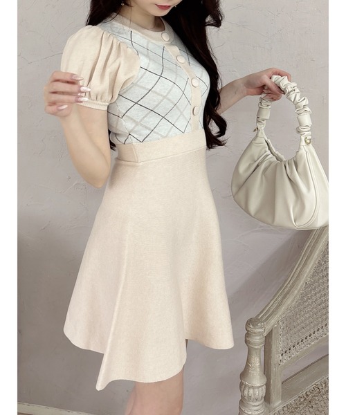 「MIIA」 ニットワンピース FREE ブラック レディース_画像9