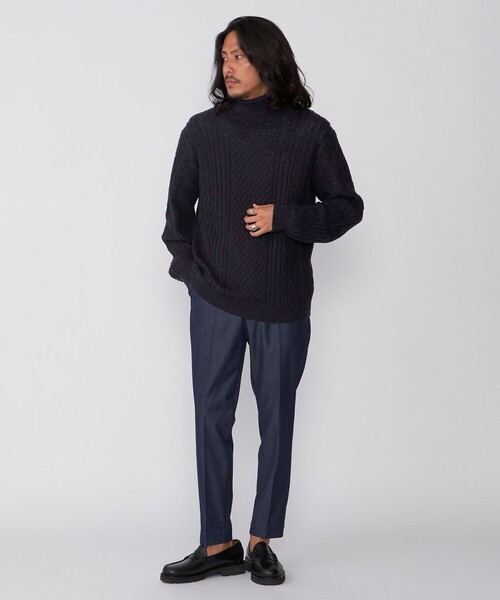 「SHIPS」 スラックス LARGE ベージュ メンズ_画像6