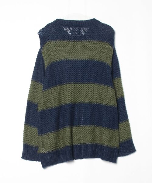 「jouetie」 長袖ニット MEDIUM ネイビー レディース_画像2