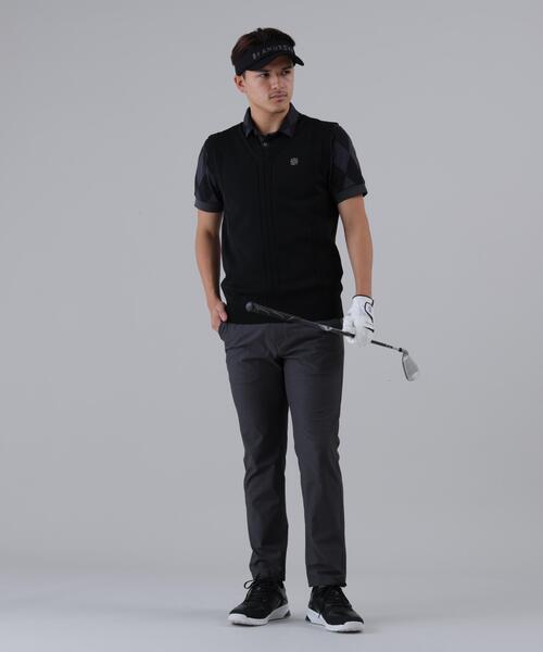 St ANDREWS セーター ニット 「St ANDREWS」9Gケーブルニットベスト