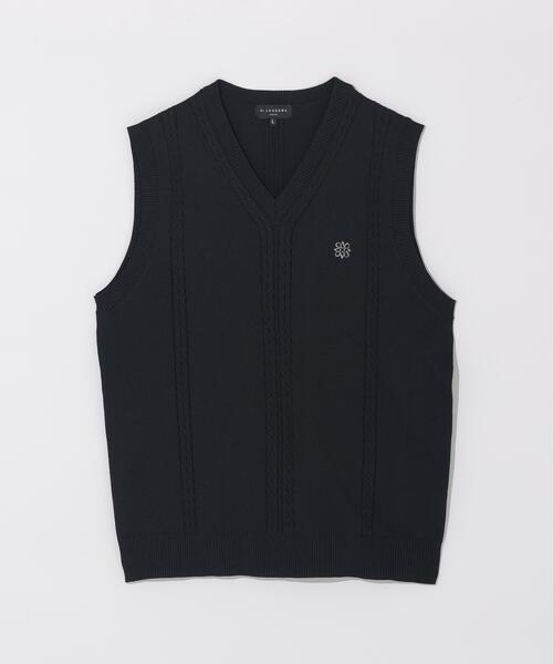 St ANDREWS セーター ニット 「St ANDREWS」9Gケーブルニットベスト
