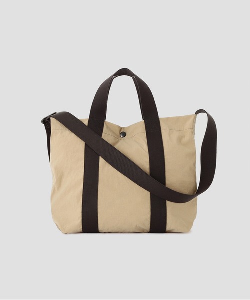 MHL. HEAVY LINEN 麻キャンバスショルダーバッグ*1400 HEAVY COTTON CANVAS | MARGARET HOWELL（マーガレット・ハウエル