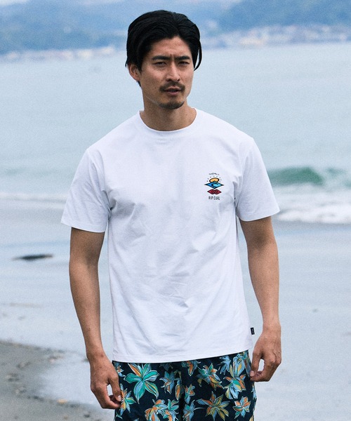 RIP CURL（リップカール） ラッシュガード 半袖 Tシャツ UVケア