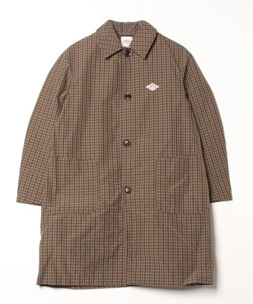 DANTON トレンチコート34 キャメル Danton（ダントン） ステンカラーコート 34 ベージュ メンズ