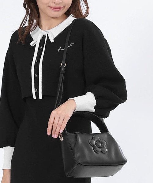 MARY QUANT」 2WAYバッグ FREE ブラック レディース MARY QUANT 