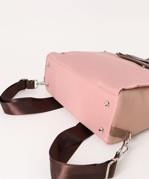 「HUNDRED」 2WAYバッグ ONE SIZE ライトグレー レディース_画像3