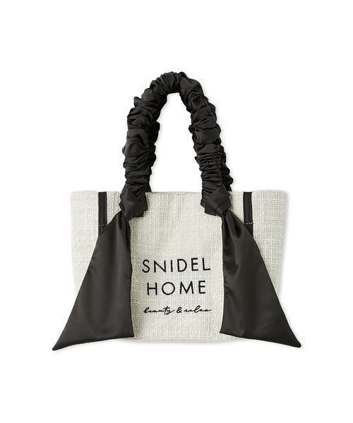 SNIDEL HOME ハンドバッグ ツイードリボンバッグ : ZOZOTOWN Yahoo!店