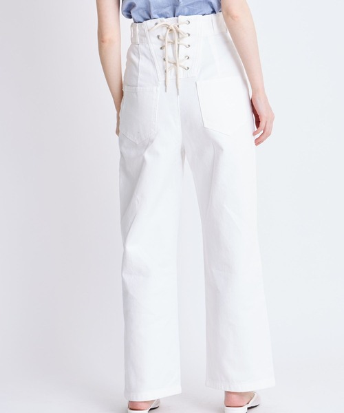 「tocco closet」 デニムパンツ M ネイビー レディース_画像2