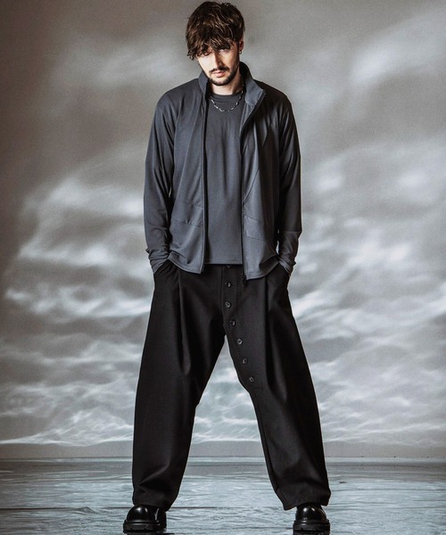 カーディガン 「NO ID.」Asymmetry ZIP Cardigan / アシンメトリージップカーディガン メンズ_13