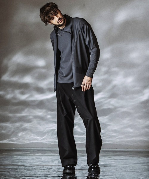 カーディガン 「NO ID.」Asymmetry ZIP Cardigan / アシンメトリージップカーディガン メンズ_17