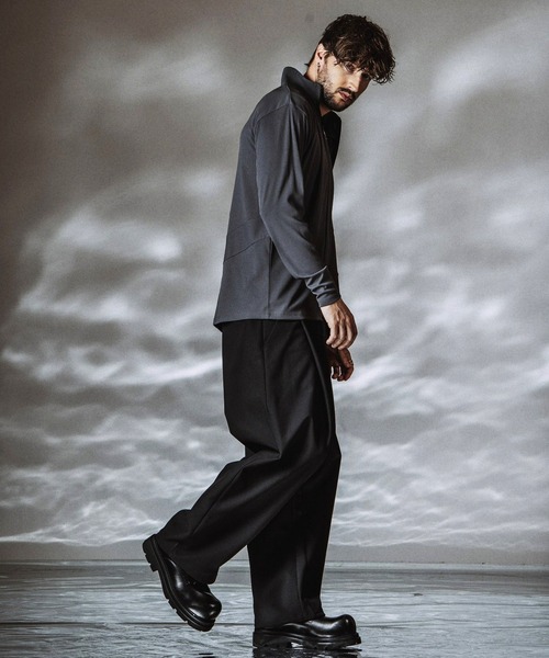 カーディガン 「NO ID.」Asymmetry ZIP Cardigan / アシンメトリージップカーディガン メンズ_18