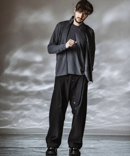 カーディガン 「NO ID.」Asymmetry ZIP Cardigan / アシンメトリージップカーディガン メンズ_19