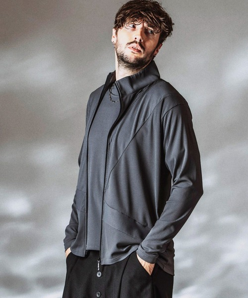 カーディガン 「NO ID.」Asymmetry ZIP Cardigan / アシンメトリージップカーディガン メンズ_16