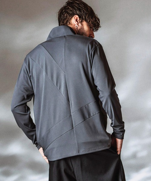 カーディガン 「NO ID.」Asymmetry ZIP Cardigan / アシンメトリージップカーディガン メンズ_21