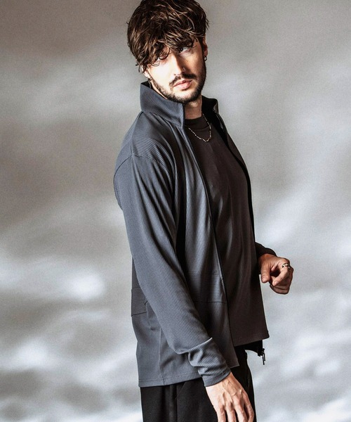 カーディガン 「NO ID.」Asymmetry ZIP Cardigan / アシンメトリージップカーディガン メンズ_22