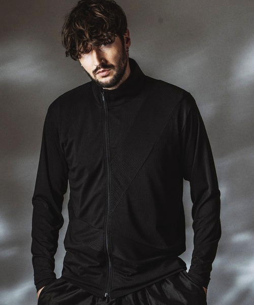 カーディガン 「NO ID.」Asymmetry ZIP Cardigan / アシンメトリージップカーディガン メンズ_6