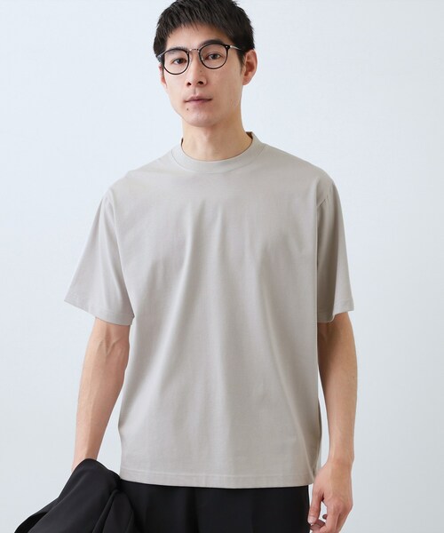 THE SHOP TK tシャツ 「ジャケットインにおすすめ」ビジネス半袖T