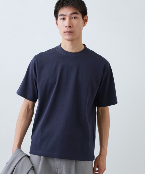 THE SHOP TK tシャツ 「ジャケットインにおすすめ」ビジネス半袖T