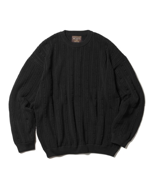 「MR.OLIVE」 長袖ニット SMALL ベージュ メンズ_画像5