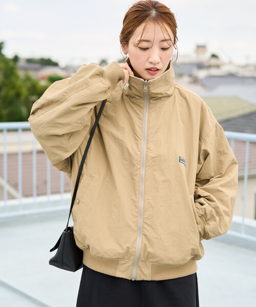 「FREAK'S STORE」 マウンテンパーカー フリ- ネイビー レディースの画像