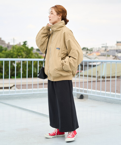 「FREAK'S STORE」 マウンテンパーカー フリ- ネイビー レディースの画像