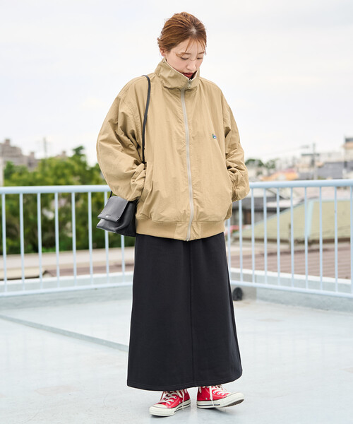 「FREAK'S STORE」 マウンテンパーカー フリ- ネイビー レディースの画像