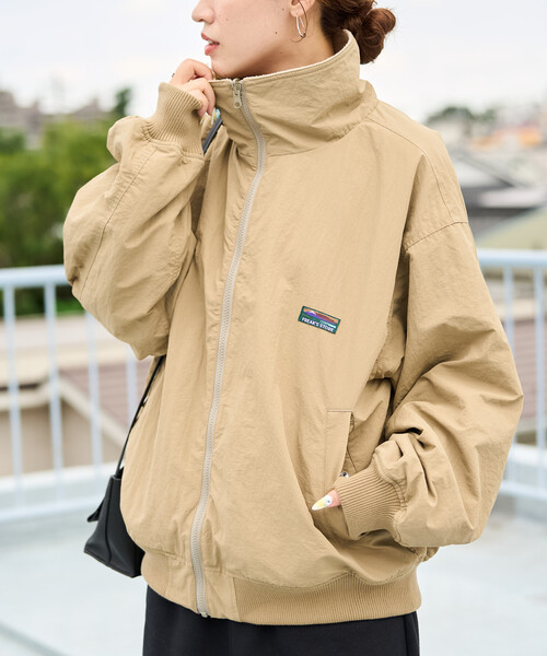 「FREAK'S STORE」 マウンテンパーカー フリ- ネイビー レディースの画像