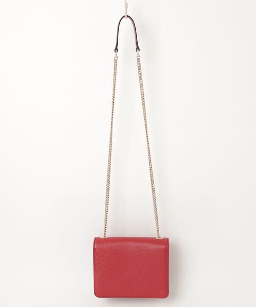 GUCCI（グッチ） インターロッキングG ショルダーバッグ - レッド