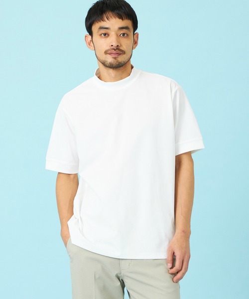 EDWIN（エドウィン） tシャツ デニスラ モックネックTシャツ 半袖