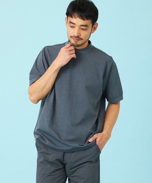 EDWIN（エドウィン） tシャツ デニスラ モックネックTシャツ 半袖