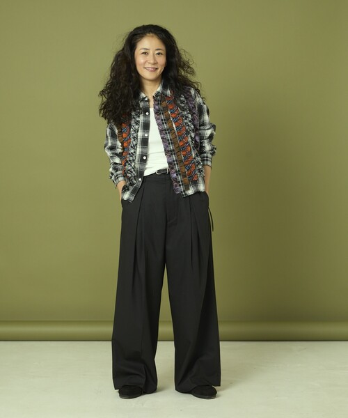 「Freada」 長袖シャツ ONE SIZE ブラウン レディースの画像