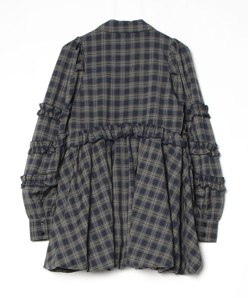 「jouetie」 シャツワンピース MEDIUM グリーン レディースの画像