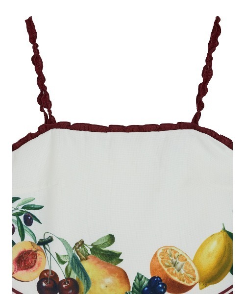 キャミソール MEDI FRUIT SCARF PATTERN CAMI TOPの画像