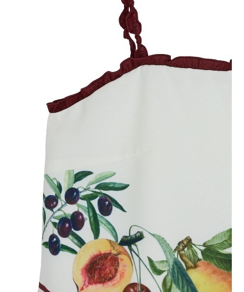キャミソール MEDI FRUIT SCARF PATTERN CAMI TOPの画像
