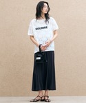 ブラウス シャツ 半袖 ロゴレースTOPS レ...の詳細画像3