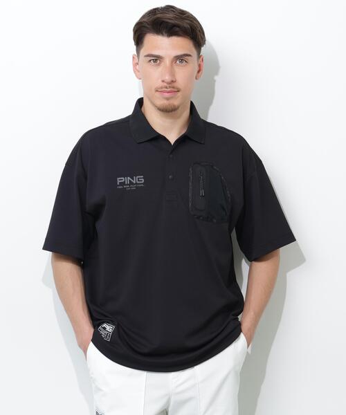 PING（ピン） uvカット ポロシャツ 「PING APPAREL」半袖カノコ