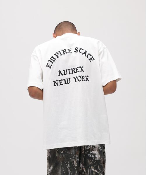 AVIREX 半袖シャツ 2XL ホワイト 迷彩新品未使用 AVIREX（アヴィレックス） tシャツ S/S T-SHIRT ”REAL TREE CAMO